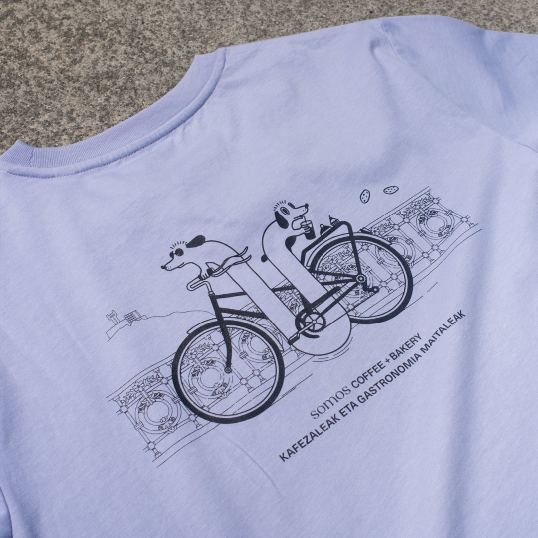 Bike Tee Lila