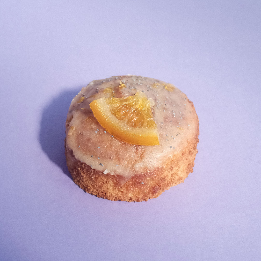 Bizcocho de naranja y cardamomo