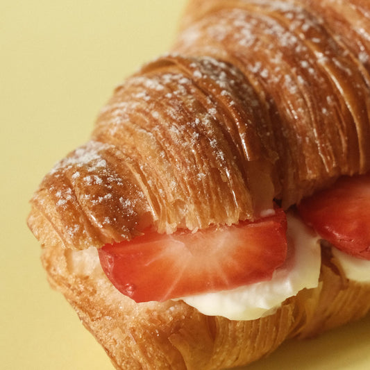Croissant de mascarpone y frutos rojos