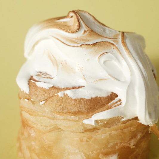 Cruffin fruta de la pasión