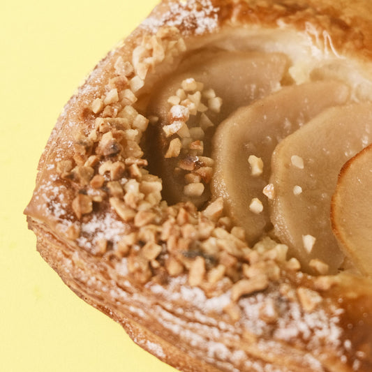 Tartaleta hojaldre pera