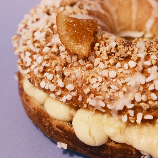 Roscón de reyes pequeño crema brûlèe