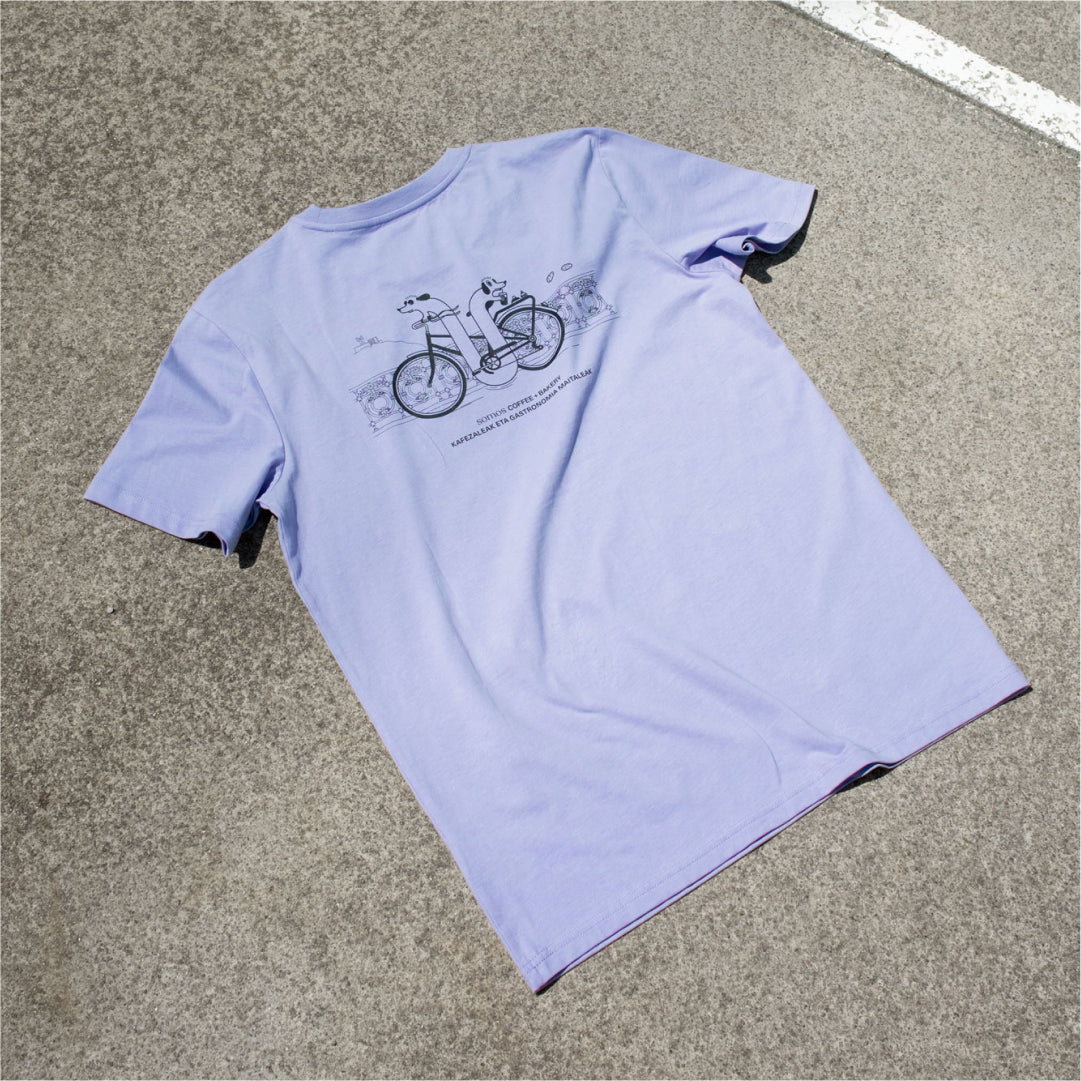 Bike Tee Lila
