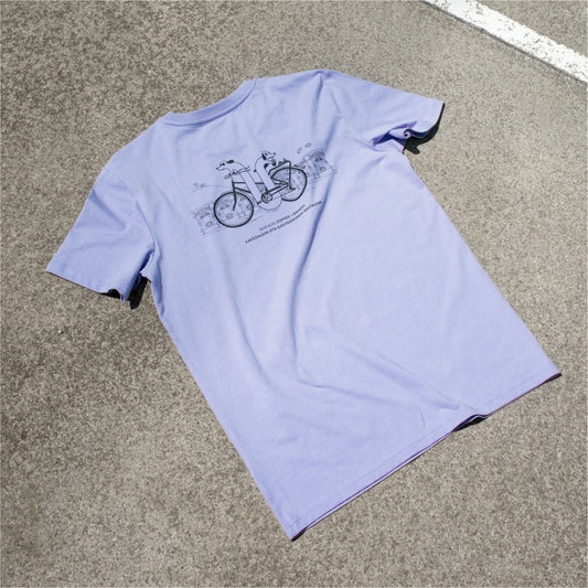 Bike Tee Lila