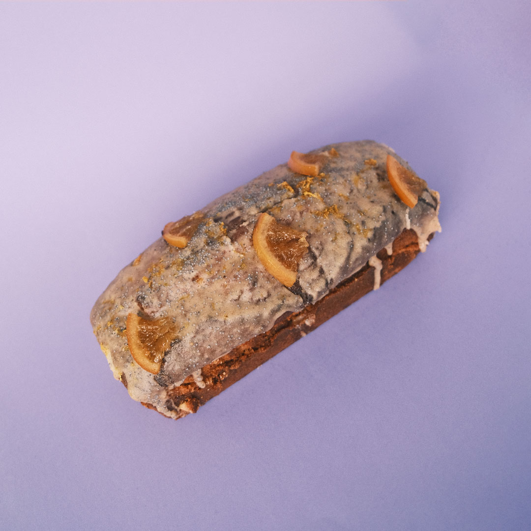 Bizcocho naranja cardamomo