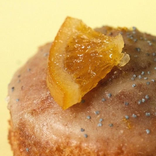 Bizcocho de naranja y cardamomo