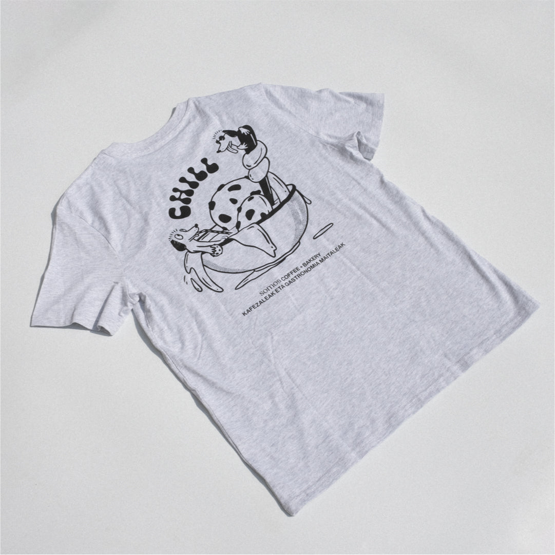 Camiseta gris Cookie Lovers