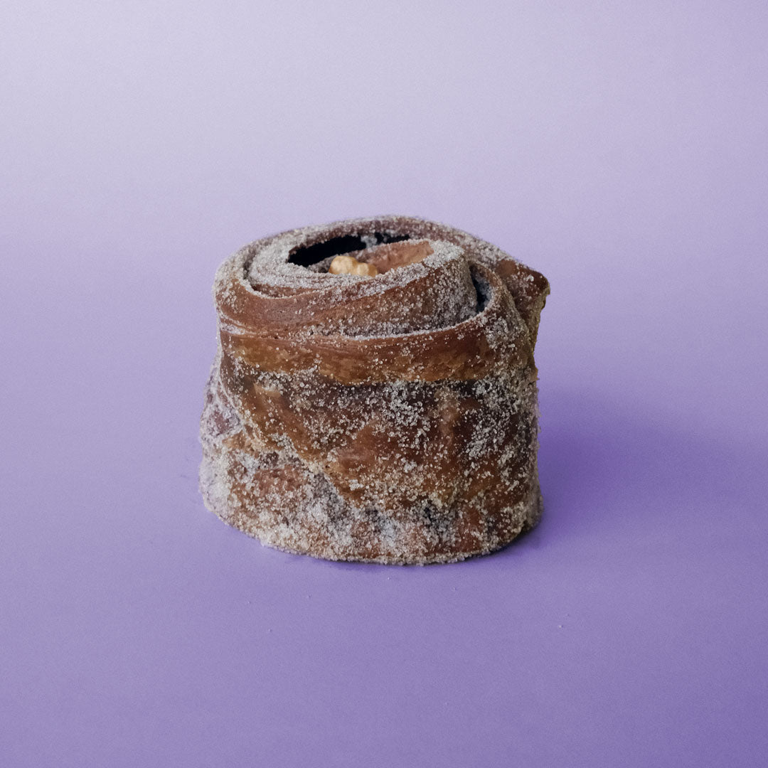 Cruffin chocolate y avellana