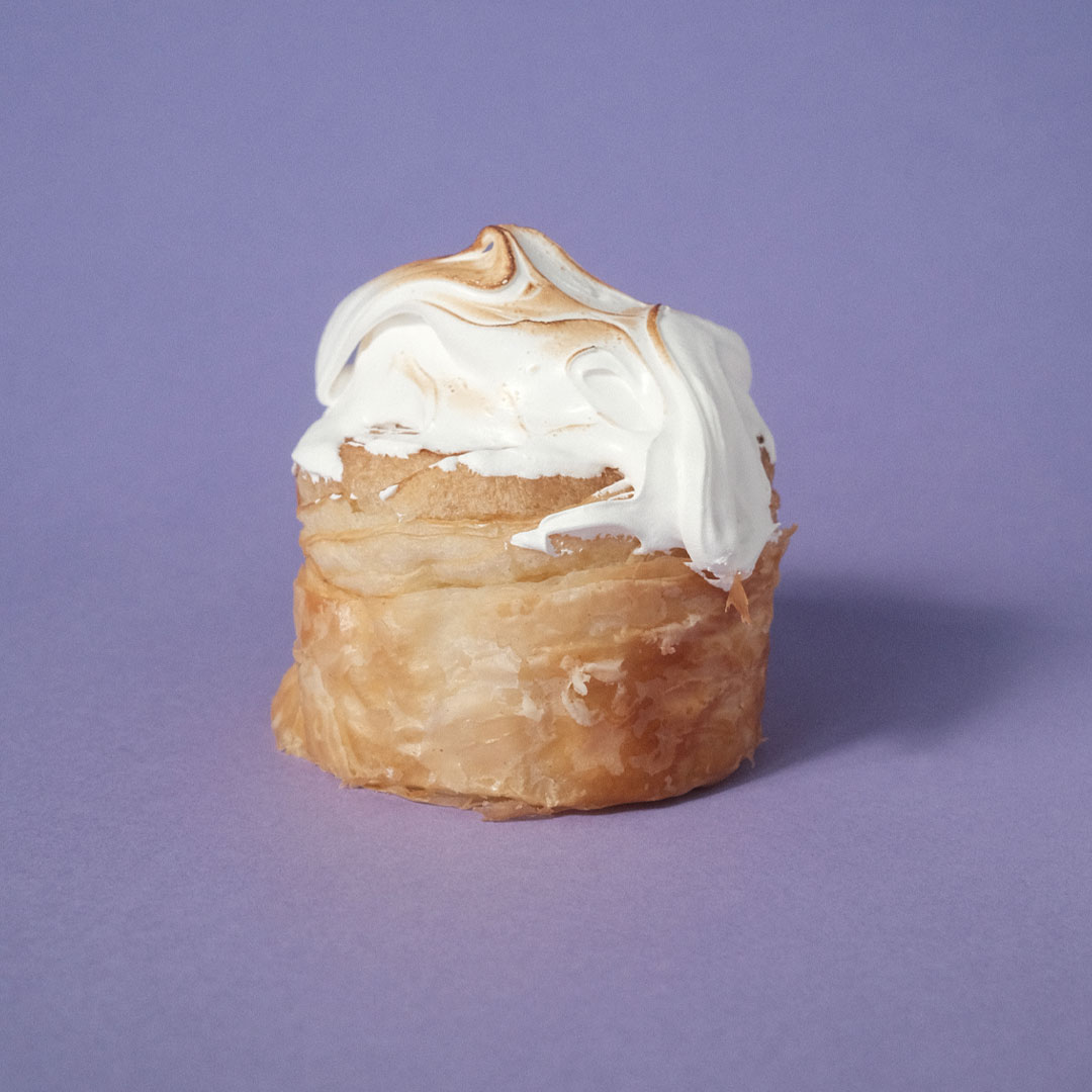 Cruffin fruta de la pasión