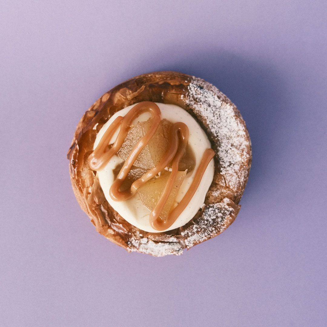 Tartaleta hojaldre manzana