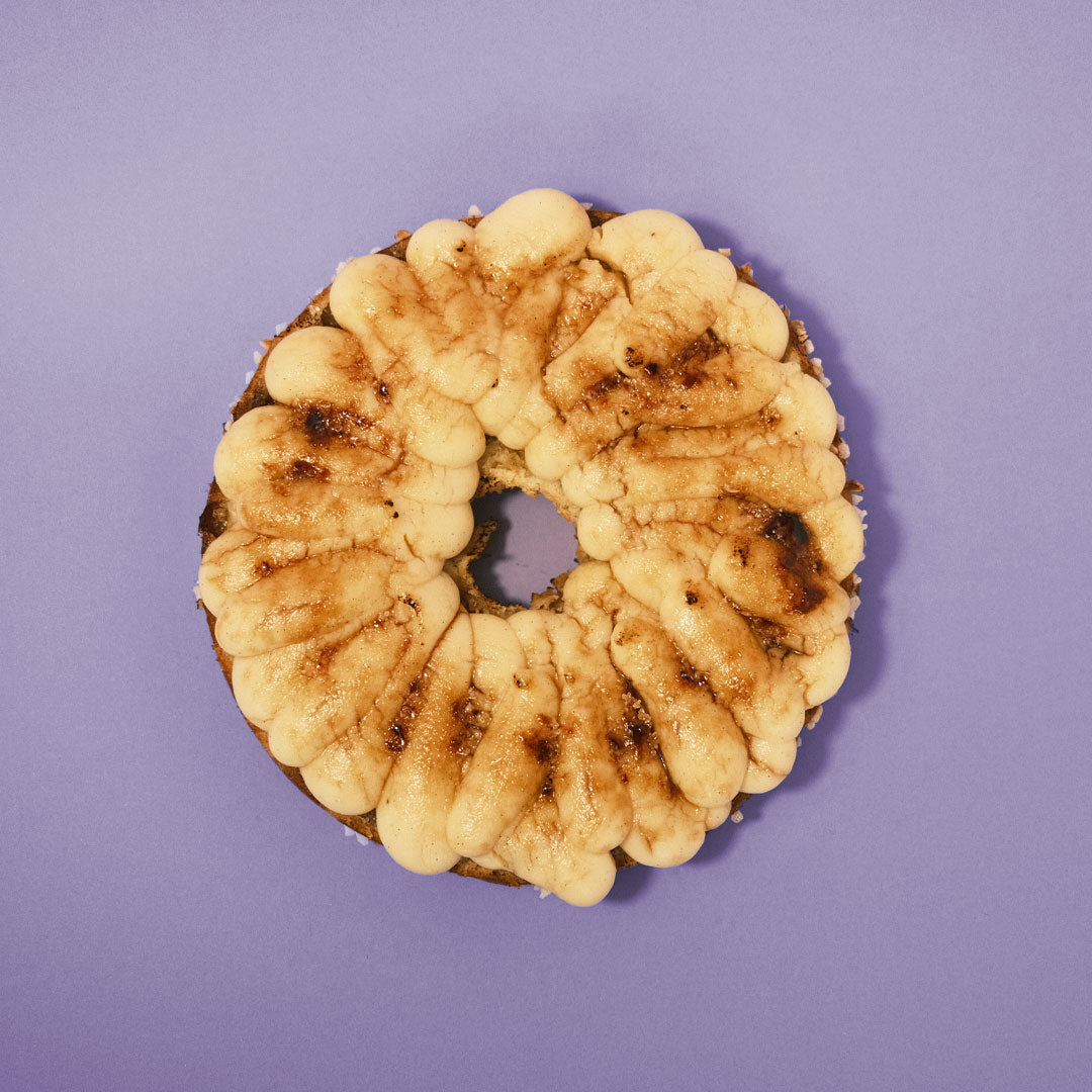 Roscón de reyes pequeño crema brûlèe