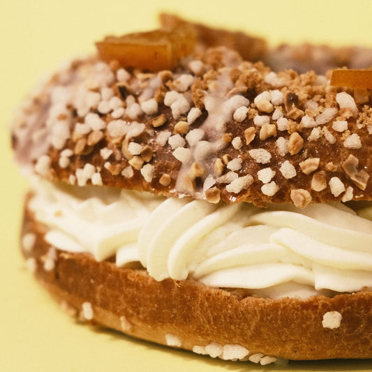 Roscón de reyes pequeño nata