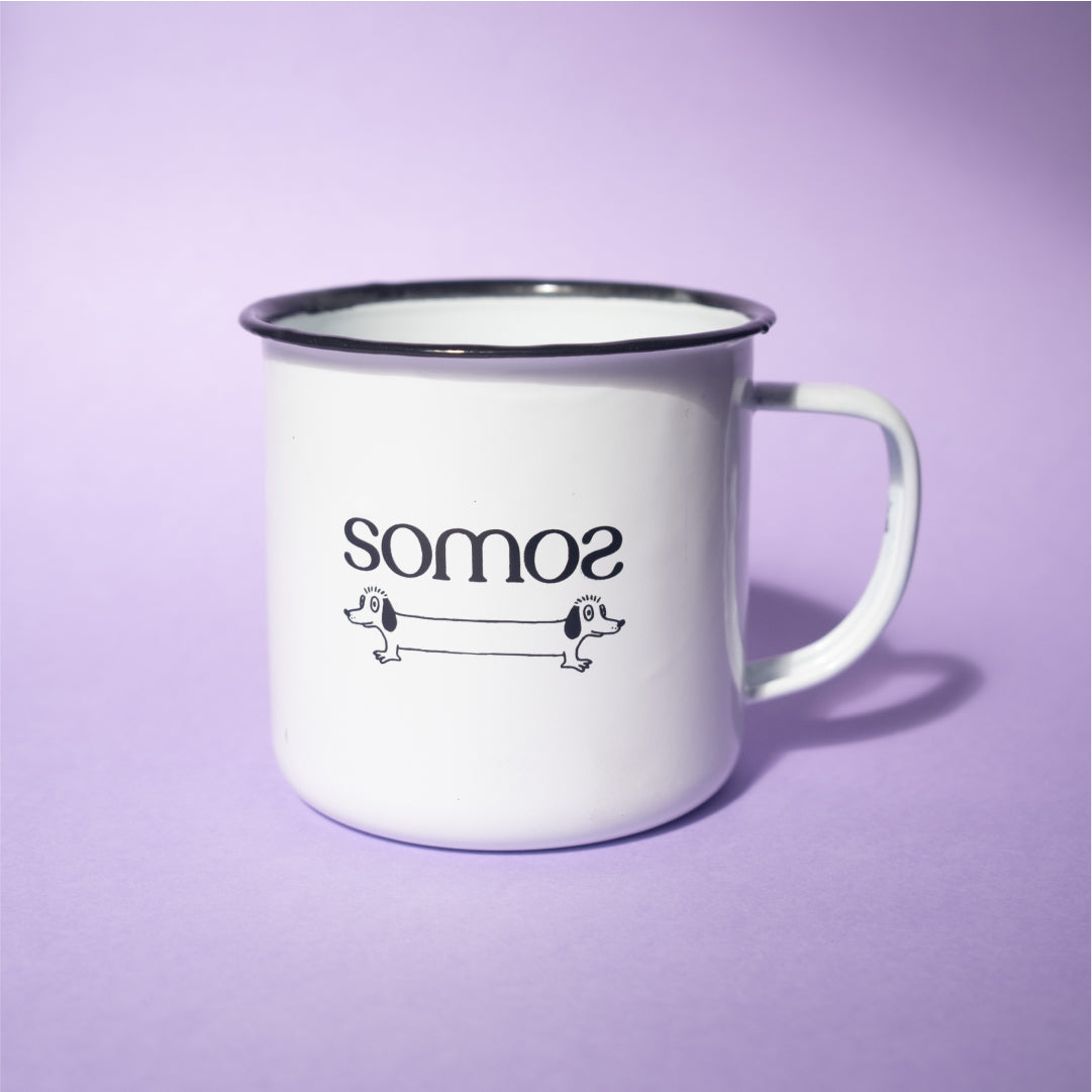 Taza Somos Enamel