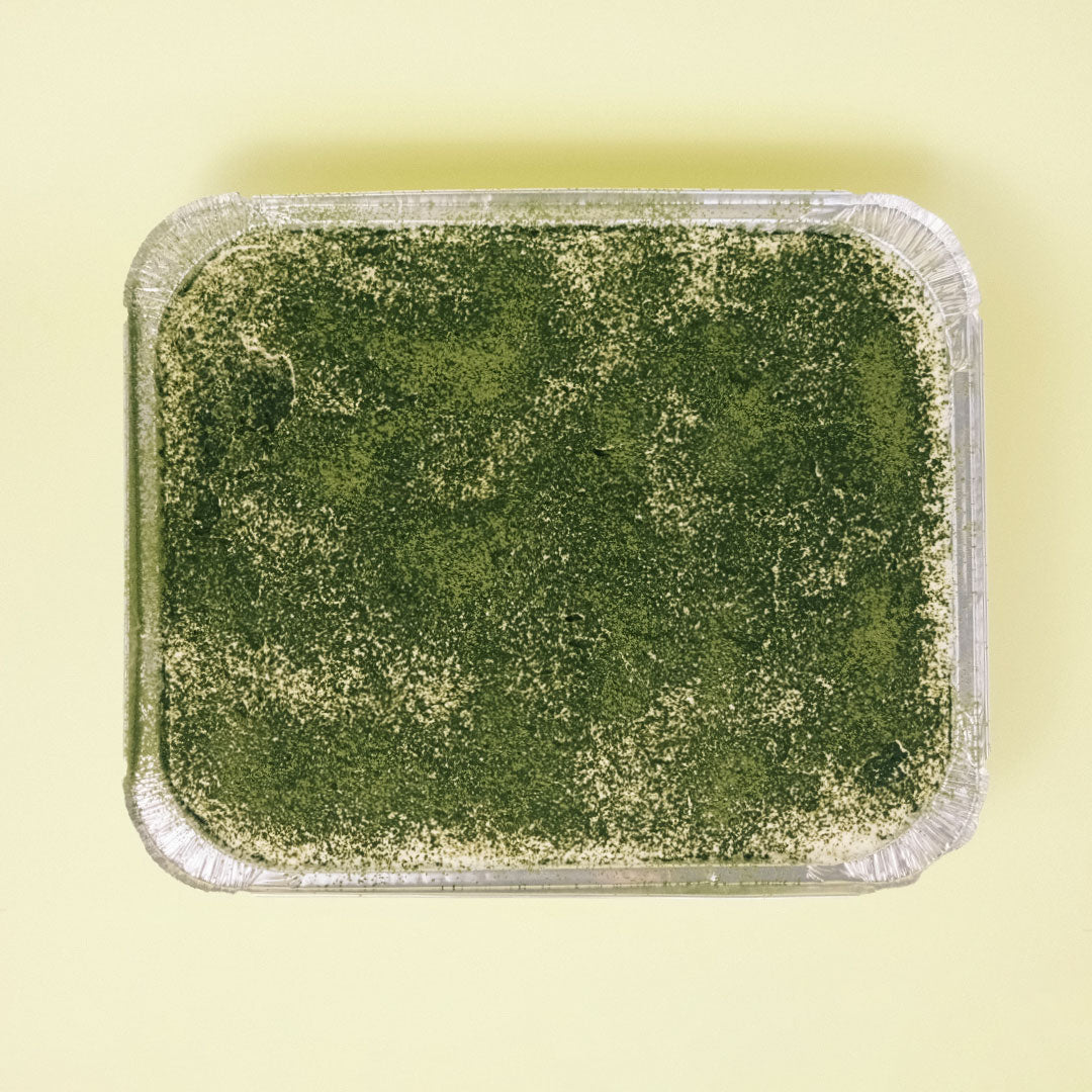 Matcha vanilla tiramisú